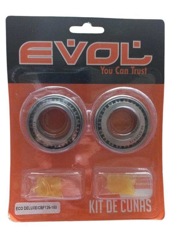 KIT CUNAS DIRECCION RODILLOS HONDA ECO DELUXE/CBF125/150